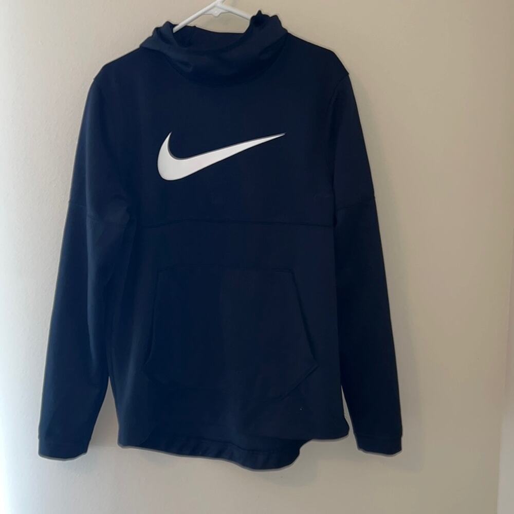 Nike Dri-Fit Pullover Hoodie-Black, Size M